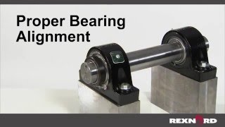 Proper Bearing Alignment with Rexnord [upl. by Westerfield]