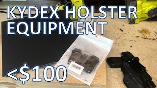 Start Making Kydex Holsters For Under 100 [upl. by Oad]