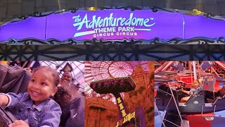 Circus Circus Adventuredome INDOOR THEME PARK Rides  Las Vegas With Kids and Families 2022 [upl. by Llerral]