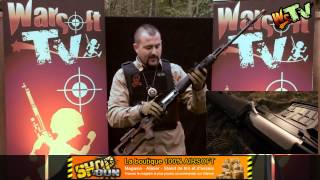 airsoft  Review du SVD GBBr  WE [upl. by Yelrahs]