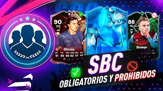 LOS SBC MÁS OBLIGATORIOS EN EA FC 24 [upl. by Anitap]