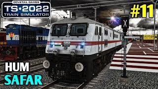 TRAIN SIMULATOR 2022 11  RAILWORKS HUMSAFAR EXPRESS JOURNEY [upl. by Ogg548]