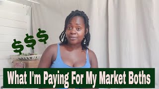 Day 1  What I am Paying for my Booths  Market Season 24 [upl. by Orpheus316]