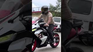 APRILIA RS457 SOUND 🔥 apriliars457 [upl. by Nickey]