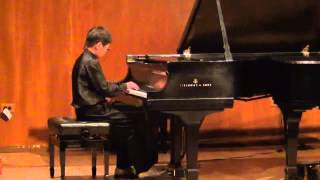 Sonata in G Major Op79 2nd movement Beethoven10Y [upl. by Nosreg]