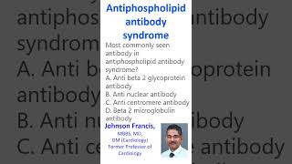 Antiphospholipid antibody syndrome [upl. by Polivy]