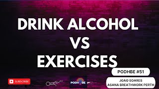 Moderate Drinking VS exercises wellbeinglifestyle [upl. by Nakah]