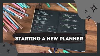 How to Start a New Planner in 2025 💡  Vlogmas Day 2 [upl. by Esojnauj]