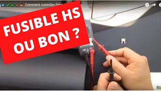 🏚🏘🚘🚜🚙🚗🚚 Comment contrôler l’état dun fusibleHow to check the status of a fuse [upl. by Michell]