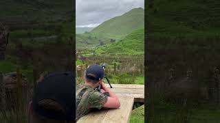 12 year old shooting gong at 400m with the 65 creedmoor 👍￼ [upl. by Gilboa]