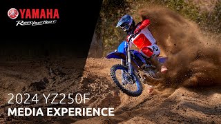 2024 YZ250F  Media Experience [upl. by Nadya]