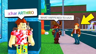 TURNING PEOPLE INTO ARTHRO PRANK WITH ADMIN Roblox [upl. by Relyat]