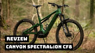 Canyon SpectralON CF8 review  Canyons top trail ripper [upl. by Ellivro]