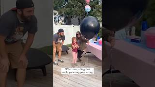 🤦‍♀️ This Gender Reveal Party Turned into CHAOS” schwangerschaft genderreveal grossesse [upl. by Ile]