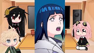 ✅Spy X Family💚SXF React To Anyas Future As Hinata Hyuga And Future As Hu Tao Genshin X Naruto HD✅ [upl. by Cassiani]