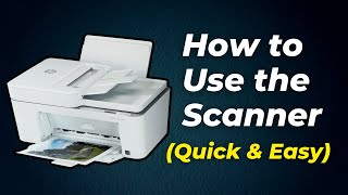 Hp Deskjet 4155e Printer How To Use The Scanner 2024 Step By Step Guide [upl. by Inuat236]