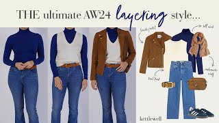 How to master layering this Autumn  the ultimate layering piece for stylish amp cosy outfits in AW24 [upl. by Biddy]