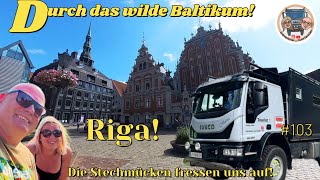 103 Durch das wilde Baltikum  Nationalpark  Riga Expeditionsmobil Overlander Vanlife [upl. by Ahsieni]