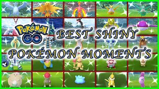 The Best Shiny Pokémon Moments in Pokémon GO 2021 [upl. by Sesmar]