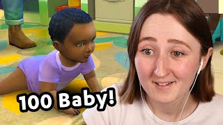 i think i actually like the 100 baby challenge now Streamed 41924 [upl. by Yolanthe279]