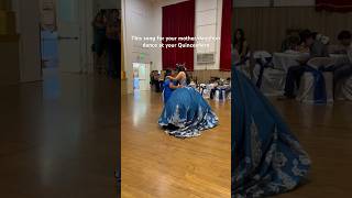 The perfect motherdaughter dance song for your quince quinceañera viral [upl. by Eiramanig]