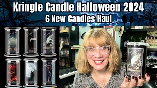 Kringle Candle Halloween 2024 6 New Candles  I got them all to preview [upl. by Ataeb]