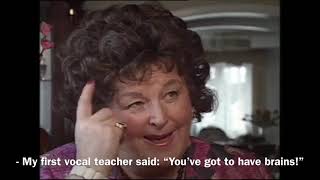 BIRGIT NILSSON  Interview 1988  English subtitles [upl. by Hbahsur]