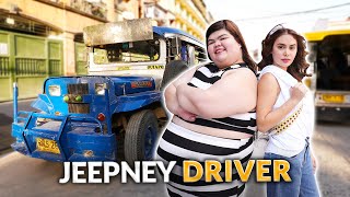 JEEPNEY DRIVER FOR A DAY  IVANA ALAWI [upl. by Korb]