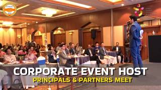 Corporate Event Host  Anchor Santosh Hasija  Korea Tourism Organization amp ETOA India [upl. by Demeter]