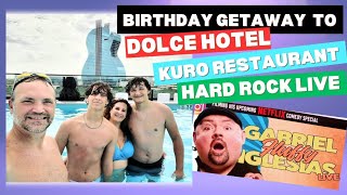 Birthday Getaway at Dolce Hotel Kuro and Hard Rock LIVE with Fluffy Gabriel Iglesias [upl. by Krever]