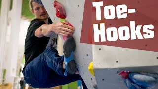 Toe Hooks Technik Training und Tipps fürs Bouldern [upl. by Aihk]