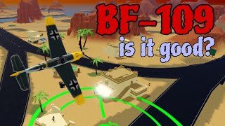 BF109 REVIEW  Military Tycoon  Roblox [upl. by Htur113]