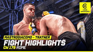 THE DEMON DELIVERS 🔥  Giuseppe Mastrogiacomo VS Itay Tratner  CW 179 Rome Fight Highlights [upl. by Kimmel]