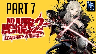 No More Heroes 2 Desperate Struggle Walkthrough Part 7 No Commentary [upl. by Larentia]