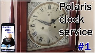 How to service a Chinese Polaris 15 day clock  1 [upl. by Aniv235]