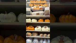 2024 Kirkland’s Fall Decor first look preview Full video posted in description falldecor [upl. by Eislehc]