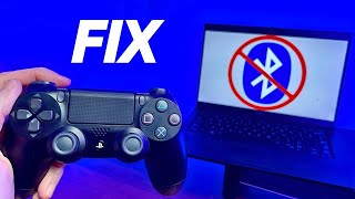 PS4 Controller Wont Connect on PC Fix Bluetooth PAIRING Error [upl. by Mikkel234]