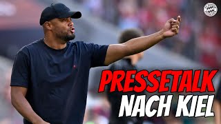 Pressetalk nach Holstein Kiel  FC Bayern 16  3 Spieltag [upl. by Veejar]