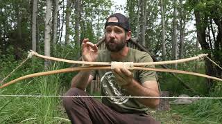 Is this the BEST Survival Bow  Penobscot Primitive Bow [upl. by Sawyer]