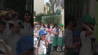 Earthquake Drill at Maricaban Elementary School earthquake [upl. by Meehan]