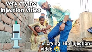 injection video baby crying cartoon  injection videos funny crying  injection on bum crying video [upl. by Assele]