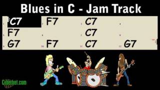 Slow Blues Jam Track in C Major [upl. by Ise]