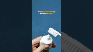 Here are some tips on using whitening toothpaste shorts tutorial [upl. by Lrig]