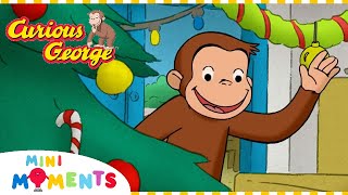 Curious George  Grocer George Christmas Special  Mini Moments [upl. by Annairda117]