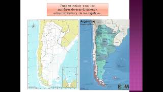 Tipos de mapas para estudiar Argentina  Geografía [upl. by Figone]