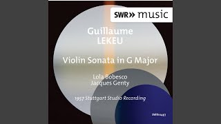 Violin Sonata in G Major II Très lent [upl. by Torto]