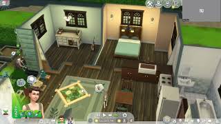 The Sims 4 Cottage Living Part 1 Garden chickens and dog [upl. by Liw156]