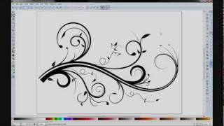 Inkscape Flourish [upl. by Justen593]