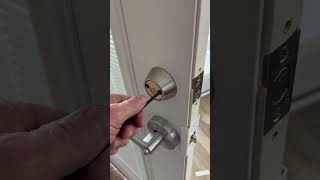 Troubleshooting Multi Lock deadbolt installation [upl. by Aiket]