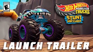 Hot Wheels Monster Trucks Stunt Mayhem™  Launch Trailer [upl. by Efrem]